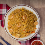 Arroz con camarón 